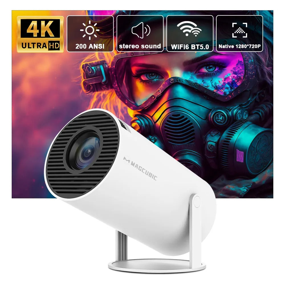 📽️Smart Projector with Android TV 11.0 HIPPUS,5G WiFi