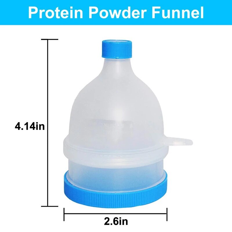 🥤Portable Protein Powder Bottle Keychain
