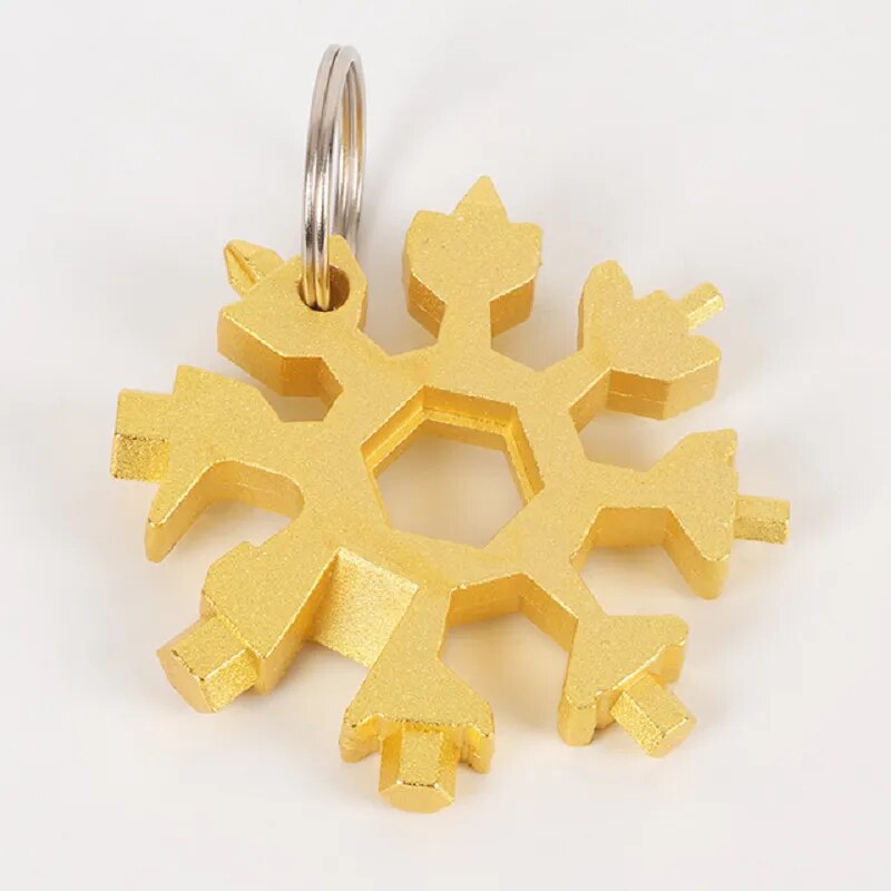 🔧Multifunctional Snowflake Key-Chain